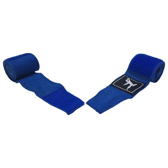 Tunturi Bruce Lee Boxing Wraps Blue, Pair